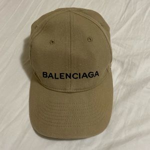 Balenciaga Beige Cap